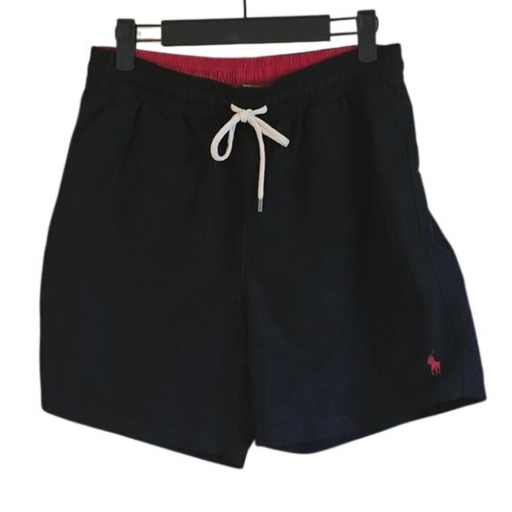 Polo Ralph Lauren black swim trunks size small